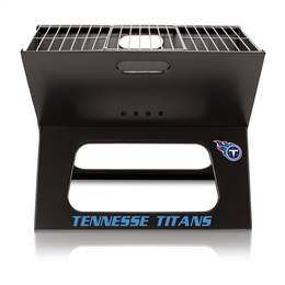 Tennessee Titans Portable Folding Charcoal BBQ Grill