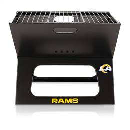 Los Angeles Rams Portable Folding Charcoal BBQ Grill