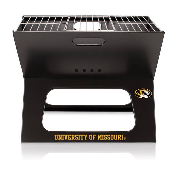 Missouri Tigers Portable Folding Charcoal BBQ Grill