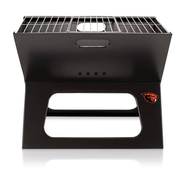 Oregon State Beavers Portable Folding Charcoal BBQ Grill