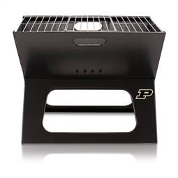 Purdue Boilermakers Portable Folding Charcoal BBQ Grill