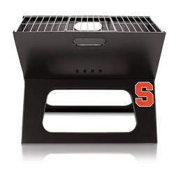 Syracuse Orange Portable Folding Charcoal BBQ Grill