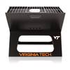 Virginia Tech Hokies Portable Folding Charcoal BBQ Grill