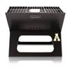 App State Mountaineers Portable Folding Charcoal BBQ Grill  