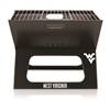 West Virginia Mountaineers Portable Folding Charcoal BBQ Grill