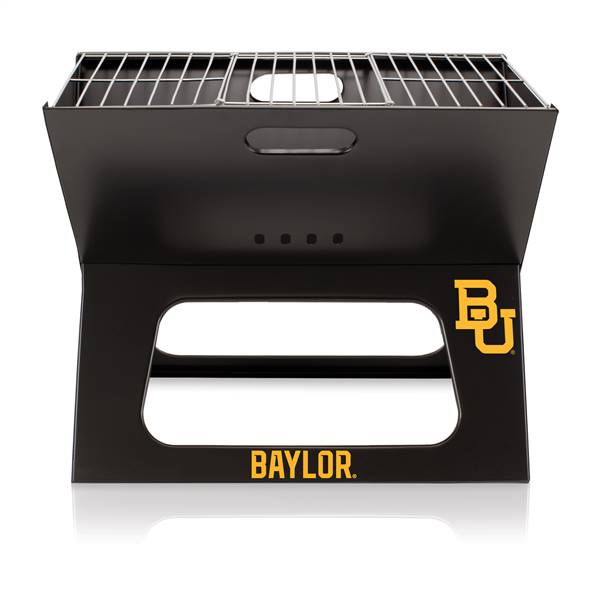 Baylor Bears Portable Folding Charcoal BBQ Grill