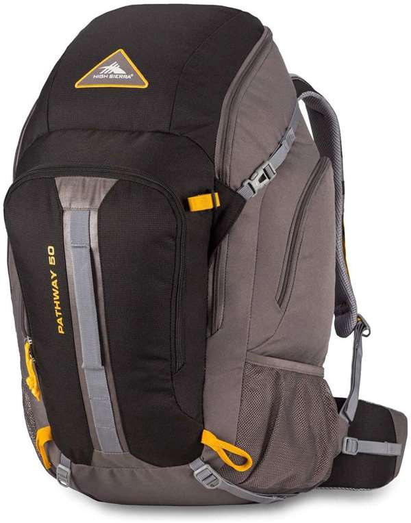 High Sierra Pathway Frame Packs Pathway 50L Black/Slate/Gold