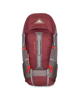 High Sierra Pathway Frame Backpack - 60L - Cranberry/Slate/Redrock  