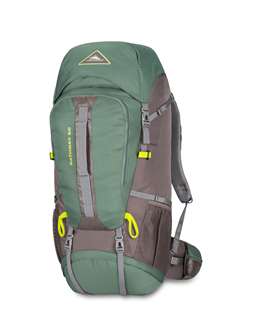 High Sierra Pathway Frame Packs 60L Pine/Slate/Chartreuse   