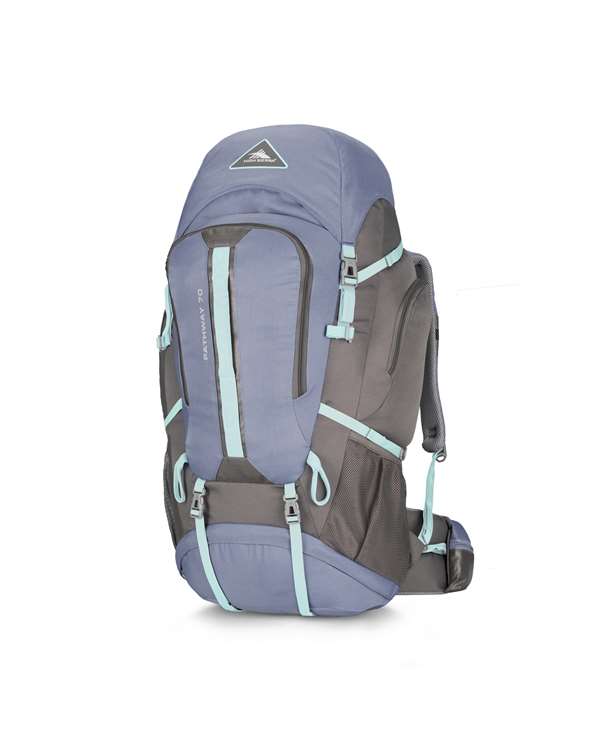 High Sierra Pathway Frame Packs 70L Grey Blue/Mercury/Blue Haze   