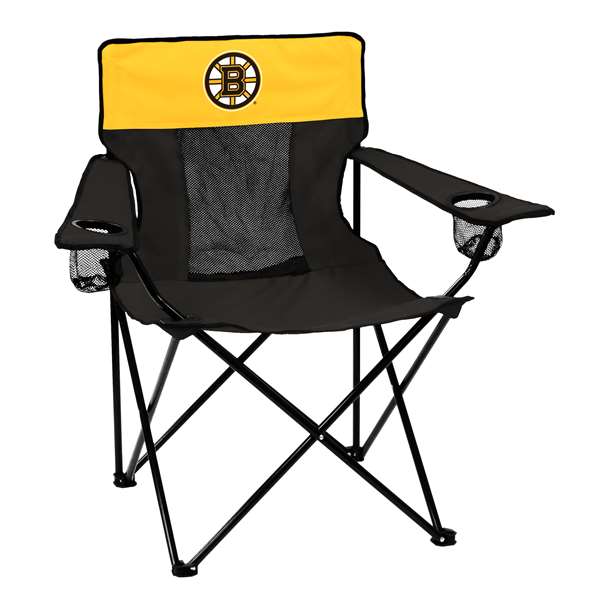 Boston Bruins Elite Folding Chair with Carry Bag