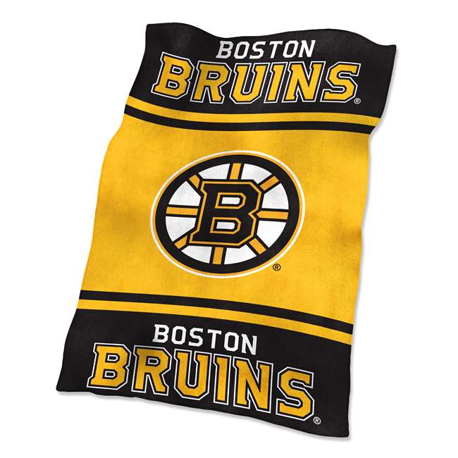 Boston Bruins UltraSoft Blanket - 84 X 54 in.