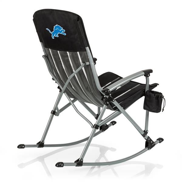 Detroit Lions Outdoor Rocking Camp Chair  