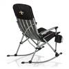 New Orleans Saints Outdoor Rocking Camp Chair