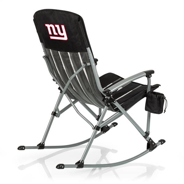 New York Giants Outdoor Rocking Camp Chair