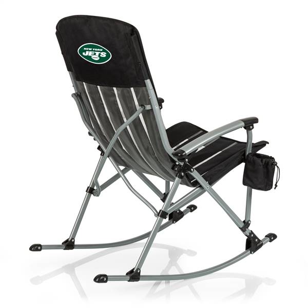 New York Jets Outdoor Rocking Camp Chair