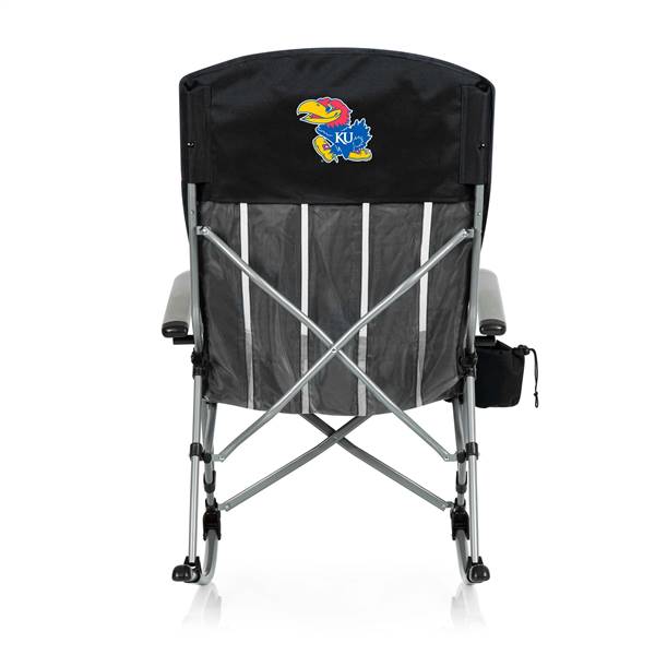 Kansas Jayhawks Rocking Camp Chair