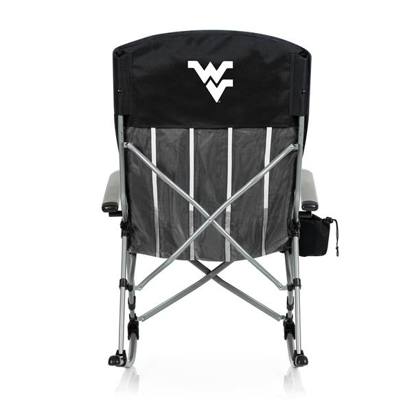West Virginia Mountaineers Rocking Camp Chair