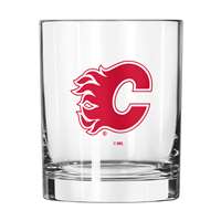 Calgary Flames 14oz Gameday Rocks Glass