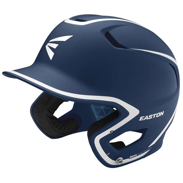 Easton Z5 2.0 Matte Two-Tone Batting Helmet - Senior NAVY/WHITE 