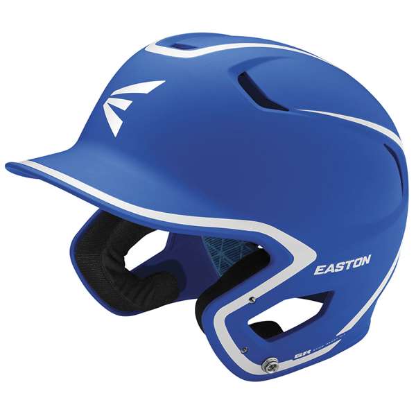 Easton Z5 2.0 Matte Two-Tone Batting Helmet - Senior ROYAL/WHITE 