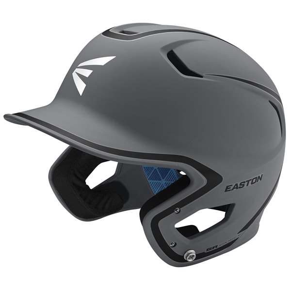 Easton Z5 2.0 Matte Two-Tone Batting Helmet - Senior CHARCOAL/BLACK 