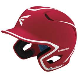 Easton Z5 2.0 Matte Two-Tone Batting Helmet - Junior RED/WHITE 