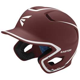 Easton Z5 2.0 Matte Two-Tone Batting Helmet - Junior MAROON/WHITE 