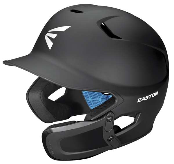 Easton Z5 2.0 Baseball Batting Helmet with Universal Jaw Guard - Junior BLACK 