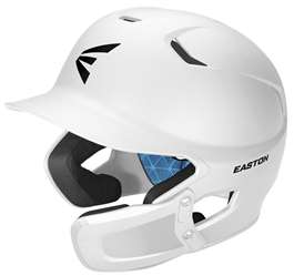 Easton Z5 2.0 Baseball Batting Helmet with Universal Jaw Guard - Junior WHITE 