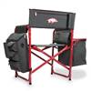 Arkansas Sports Razorbacks Fusion Camping Chair with Cooler