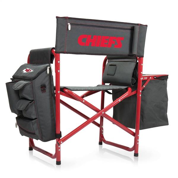 Kansas City Chiefs Fusion Camping Chair with Cooler