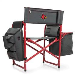 Louisville Cardinals Fusion Camping Chair with Cooler