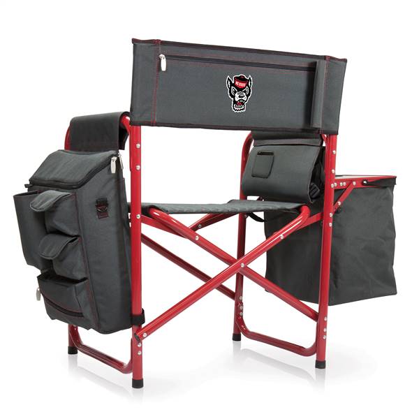 North Carolina State Wolfpack Fusion Camping Chair with Cooler