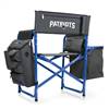 New England Patriots Fusion Camping Chair with Cooler