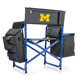 Michigan Wolverines Fusion Camping Chair with Cooler