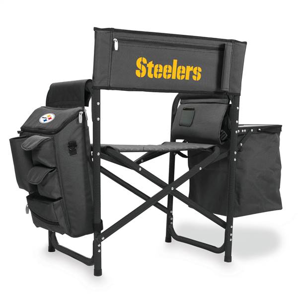 Pittsburgh Steelers Fusion Camping Chair with Cooler