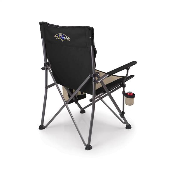 Baltimore Ravens XL Camp Chair with Cooler