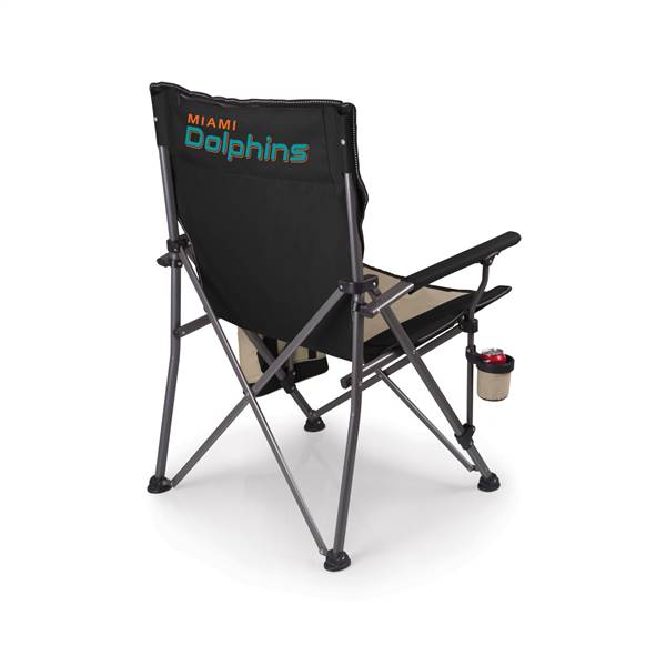 Miami Dolphins XL Camp Chair with Cooler