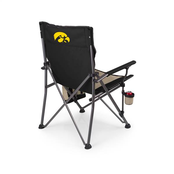 Iowa Hawkeyes XL Camp Chair with Cooler