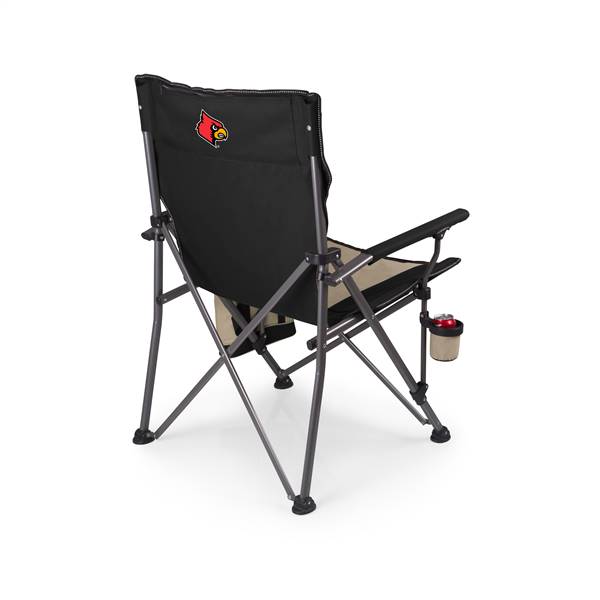 Louisville Cardinals XL Camp Chair with Cooler