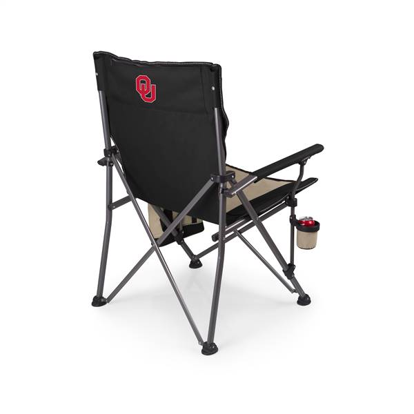 Oklahoma Sooners XL Camp Chair with Cooler