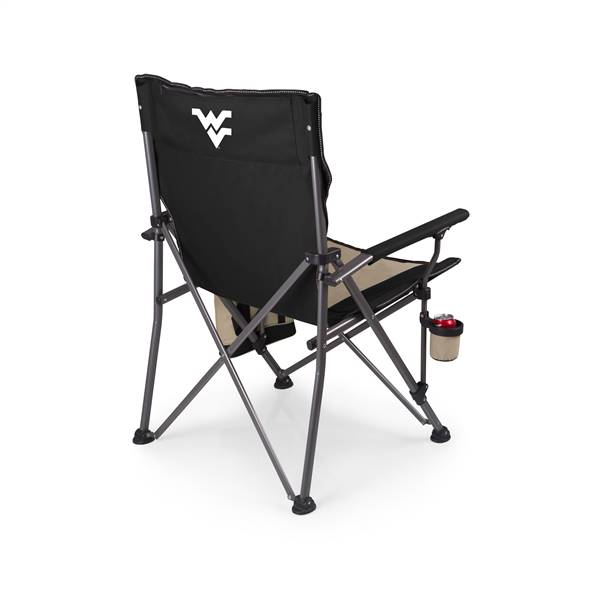 West Virginia Mountaineers XL Camp Chair with Cooler