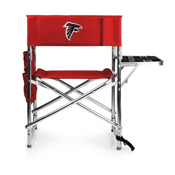 Atlanta Falcons Folding Sports Chair with Table  