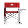 Arkansas Sports Razorbacks Folding Sports Chair with Table  