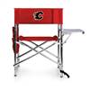 Calgary Flames Folding Sports Chair with Table  