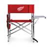 Detroit Red Wings Folding Sports Chair with Table  