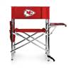 Kansas City Chiefs Folding Sports Chair with Table  