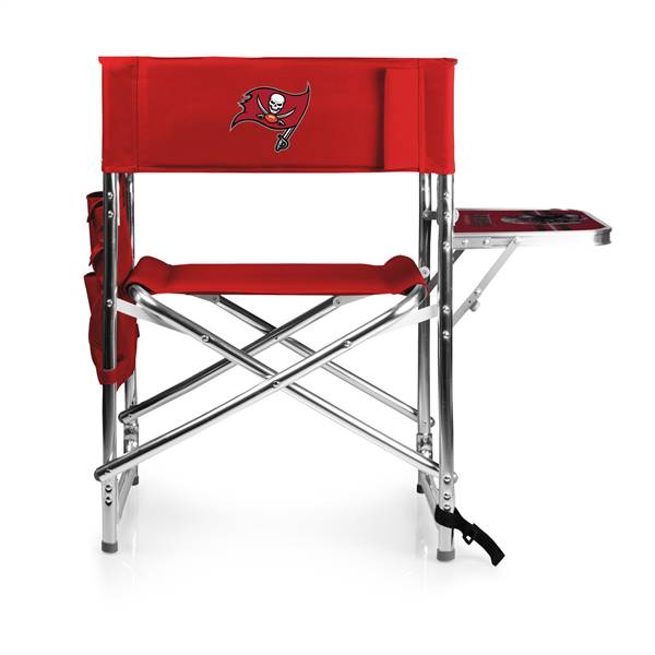 Tampa Bay Buccaneers Folding Sports Chair with Table  