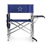 Dallas Cowboys Folding Sports Chair with Table